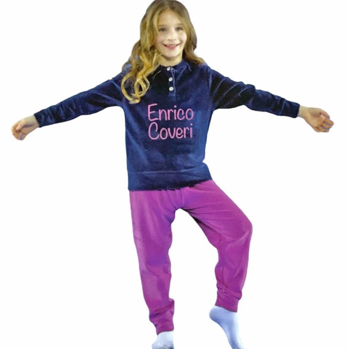 6354A1 ENRICO COVERI GIRLS PAJAMA