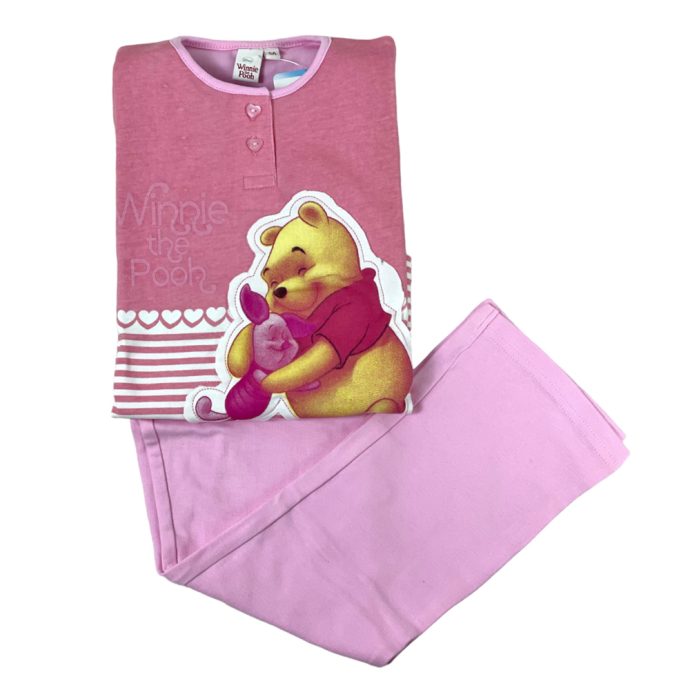 WD22244 GORLS WINNE THE POOH PAJAMA