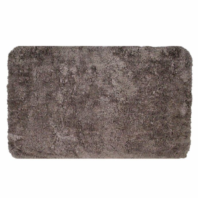 NHS 1051 BATH MAT PLAIN FLUFFY 50X80 CM