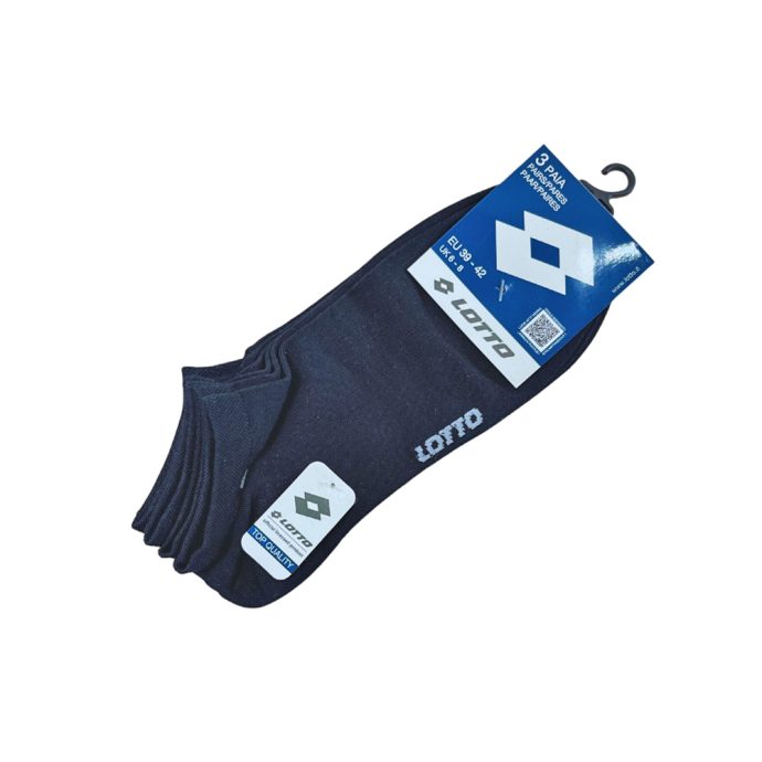 LOTTO ANKLE SOCKS 3PC PACK