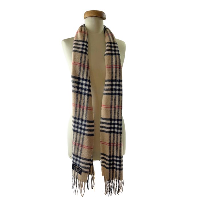 CHECKED SCARF