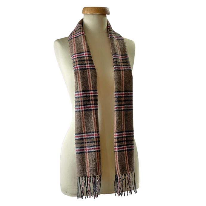 CHECKED SCARF - Image 4